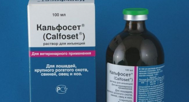 Veterinární přípravek kalfoset